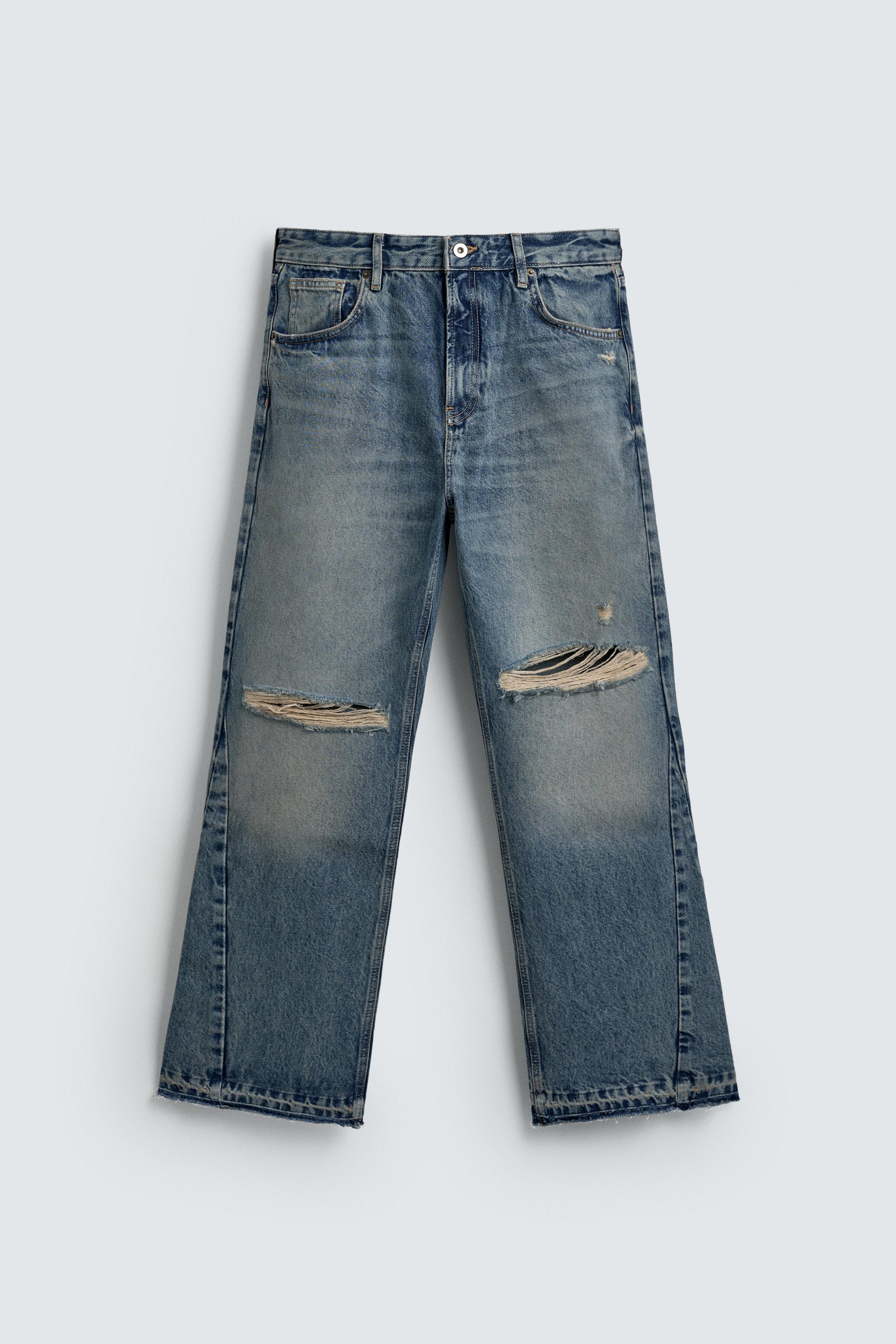 JEANS FLARE FIT DÉCHIRURES